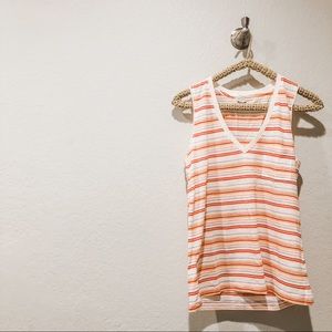 X-Small Summer Whisper Cotten V-Neck Pocket Tank